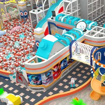 Trendy Themed soft play children playground Indoor Playground Structures for Comprehensive Play Experiences soft play equipment