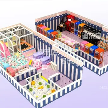 Morandi Themed Dirolep Park Commercial Family Entertainment Center Indoor Children's Playground Equipment Supplier Commercial Playground kids Playground Indoor playground