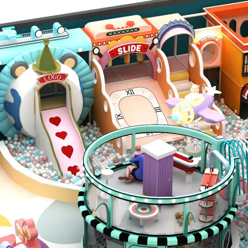 Indoor amusement park equipment that makes children happy