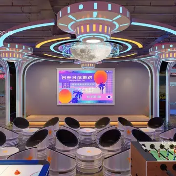 Dirolep ParK Trendy Themed High-Capacity Indoor Playground Multiple Kids Play Together Large Group Entertainment Zone