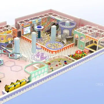 Dirolep Park Macaroon Themed Kids' Entertainment playground Kids indoor Playground indoor Playground Equipment children Indoor Playground playground other Playgrounds kids Playground