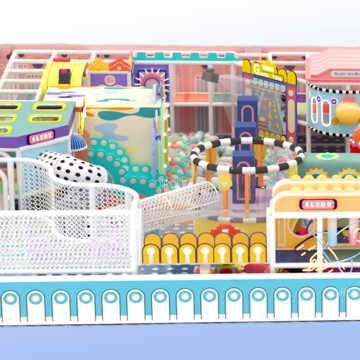 Dirolep Park Macaroon Themed Commercial Plastic Indoor Playground With Slides Sets invest In Quality With Kids' Indoor Playground Equipment baby Playground children Playground