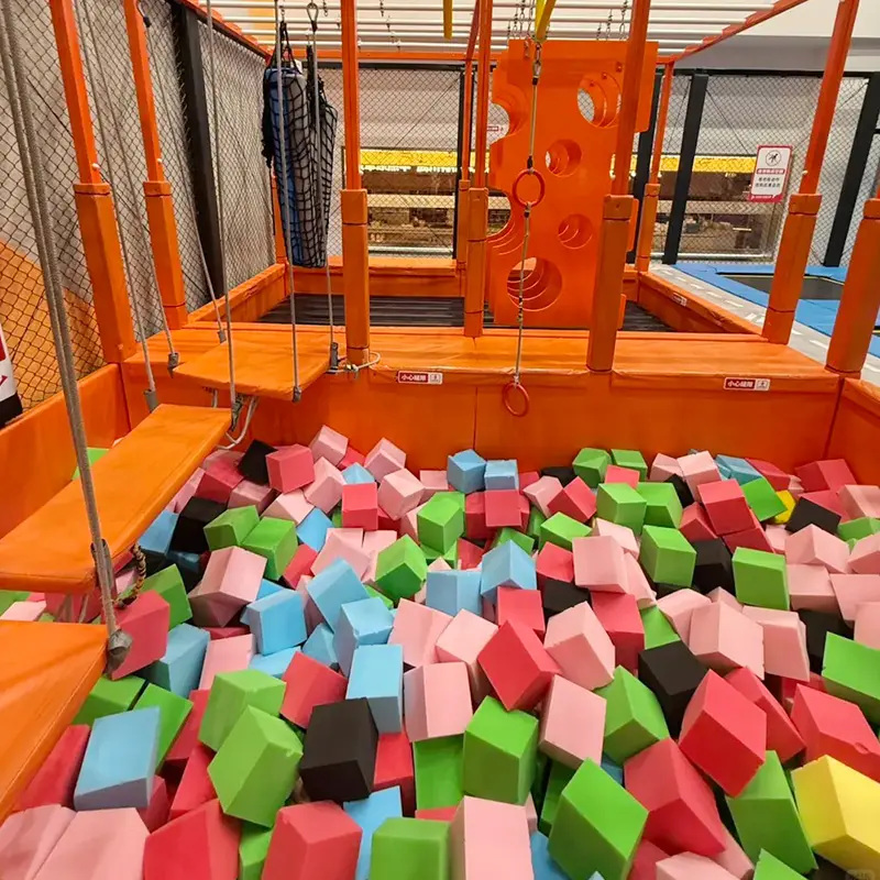indoor soft play climbing frame